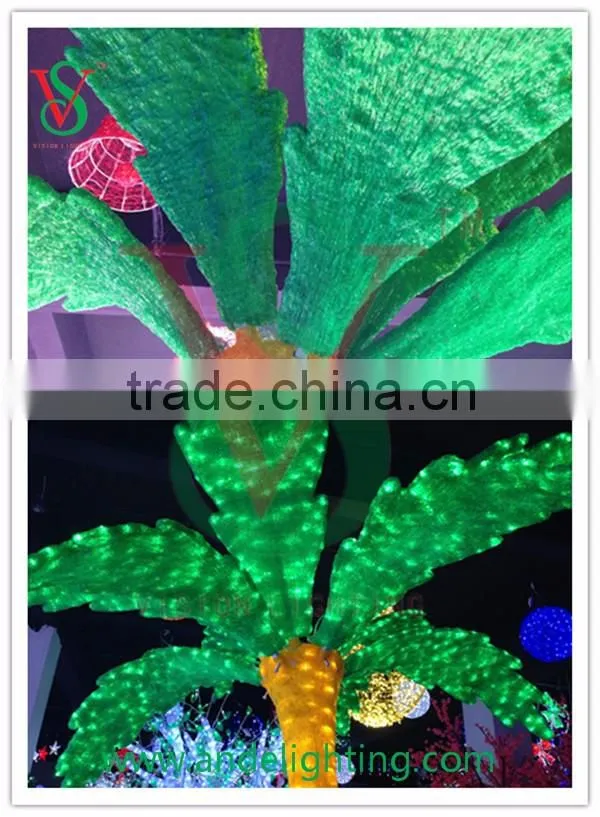LED coconut palm tree light