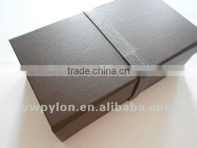 CL-128 leather wine box