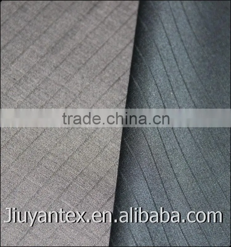 Super wool cashmere trw stripe woven Shrink-Resistant England style high quality men suiting fabric with customized selvedge