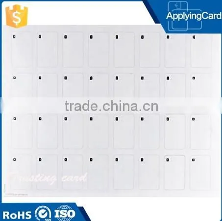 Smart Card RFID inlay Prelam 13.56MHZ for card production