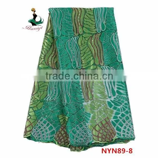 Haniye 2016 Nigerian Party/french tulle lace fabric/african french net lace/NYN89