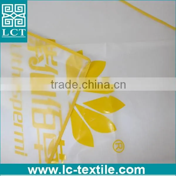 custom silk screen print ecofriendly transparency waterproof Vinyl Apron