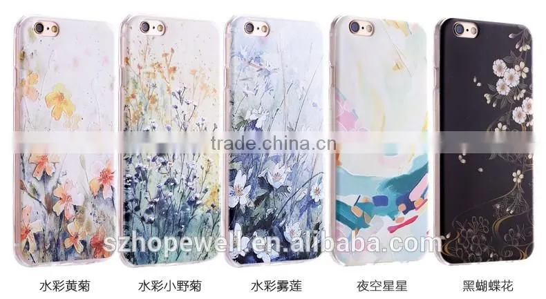 promotion gift mobile phone accessories 3D crystal cell phone cases for iphone 6S