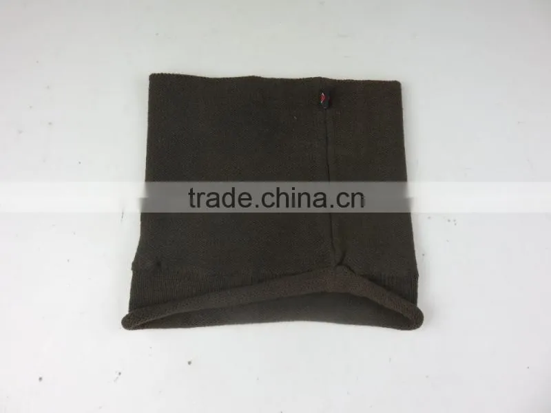 Brown Knitted Neckband