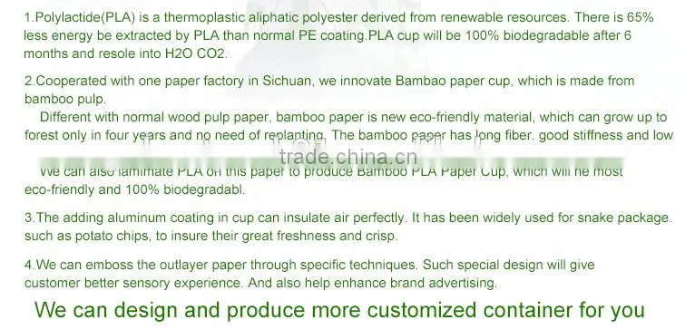 GoBest raw materials Food Grade of paper cup