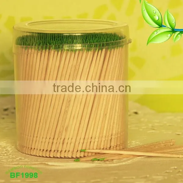 65*1.8mm soft jar mint Bamboo Toothpick
