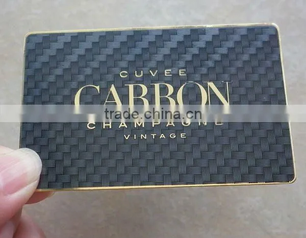 High Standard Mirror Effect Business Metal Card