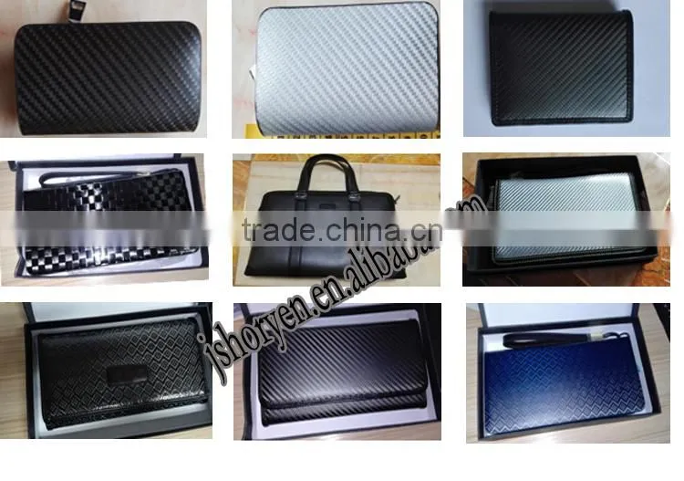 Slim carbon fiber money clip carbon fiber Card holder with box