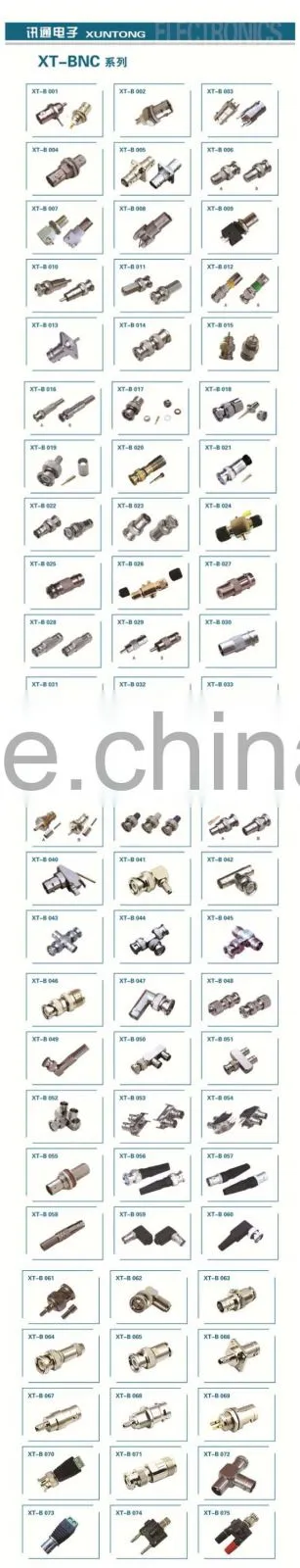 passive security CCTV UTP twisted pair BNC male connector video balun