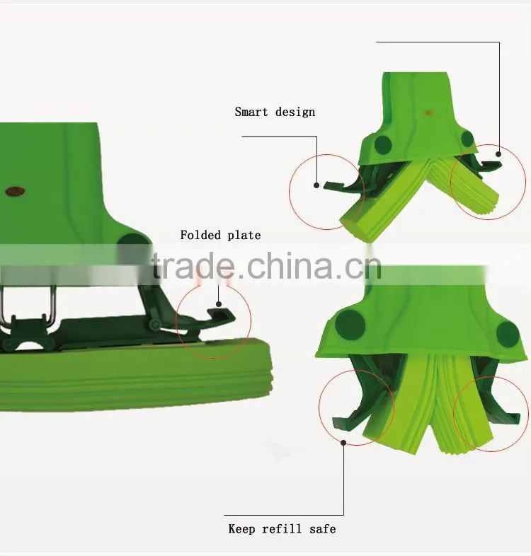 Super cleaning foldable magic pva mop