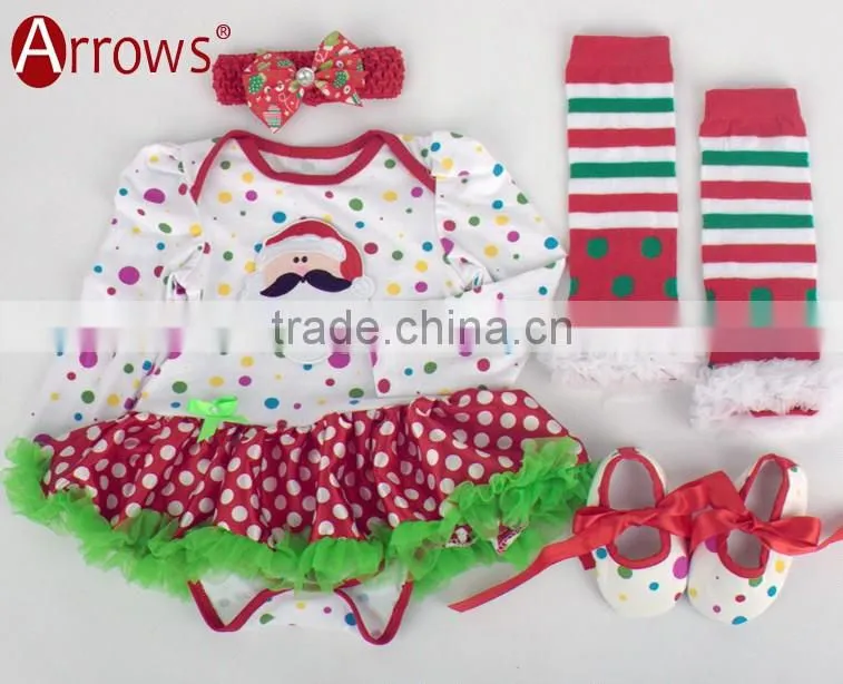 Baby Birthday Dress 2016 Latest Design Christmas Costume Wholesale dresses Christmas Girls Knitted Dress