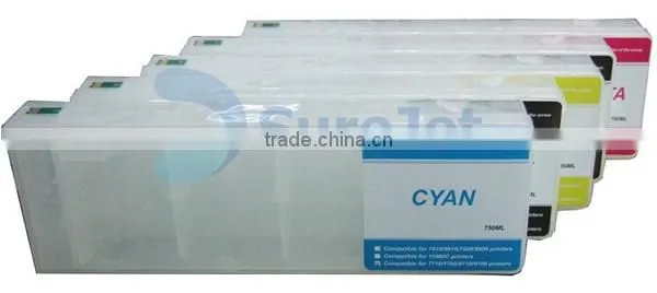 (700ml)for epson 7700 refill ink cartridge (T6361-T6364) factory for sale