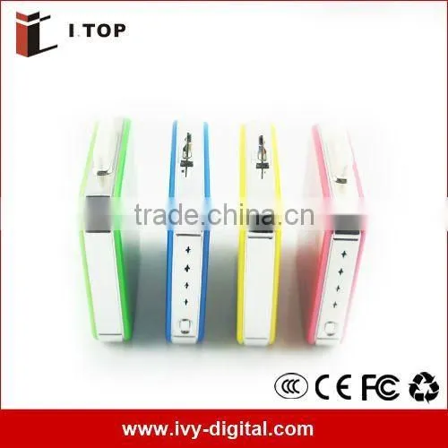Cheap Portable Power Station for Samsung Mobile, Universal Backup Battery 2200mAh