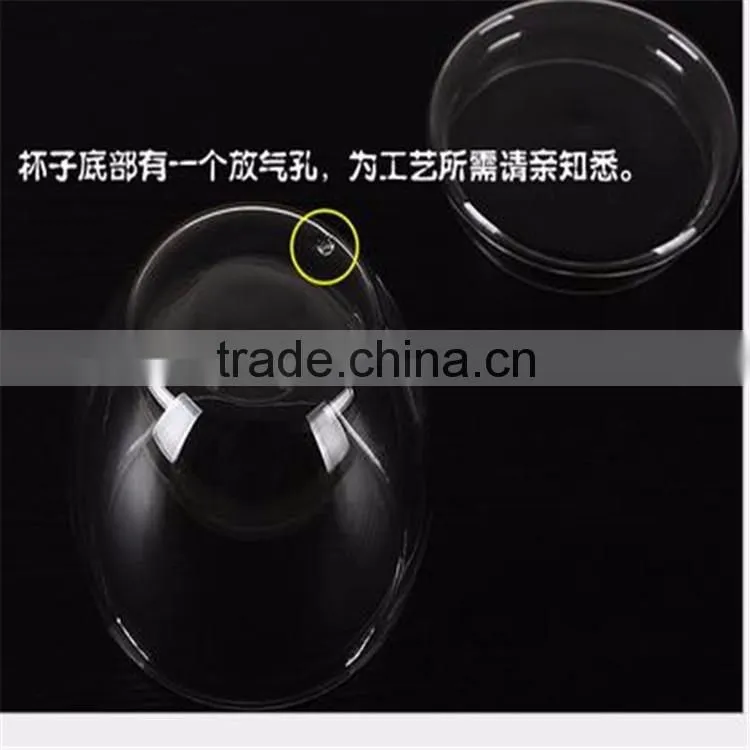 In stock! Hand-made Heat resistant Double wall borosilicate glass cup with lid wholesale