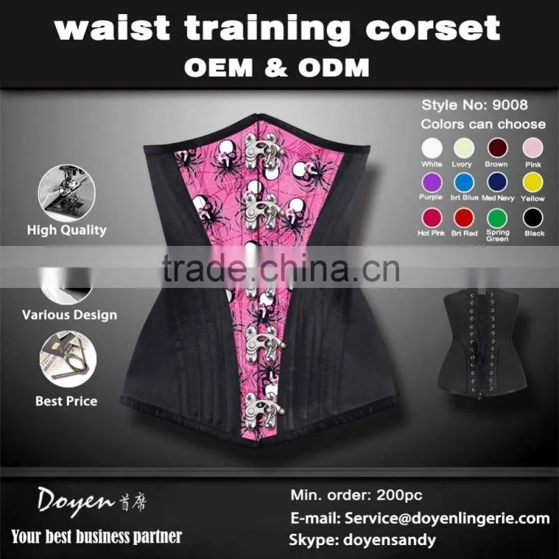 Top selling products 2015 firm slim body shaper waist training corset