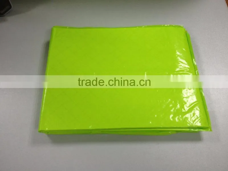 Colored backsheet waterproof under pad hospital use