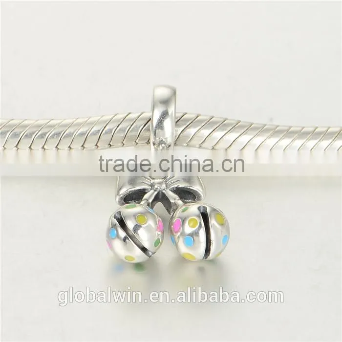 Floating Bracelet Charms European Charm Bracelet Necklace 100% Real 925 Sterling Silver S217 Aaa Cubic Zirconia