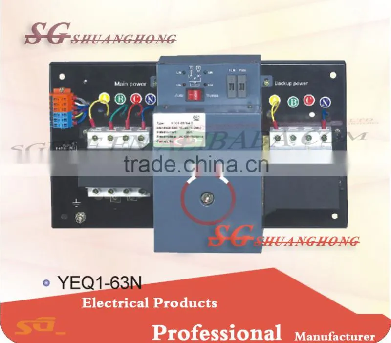 yeq1 ats generator change over switch