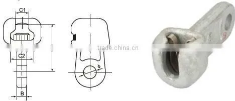 Socket-clevis Eye