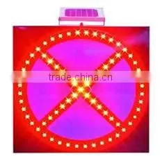 solar flashing no honking traffic signs, solar powered traffic signals