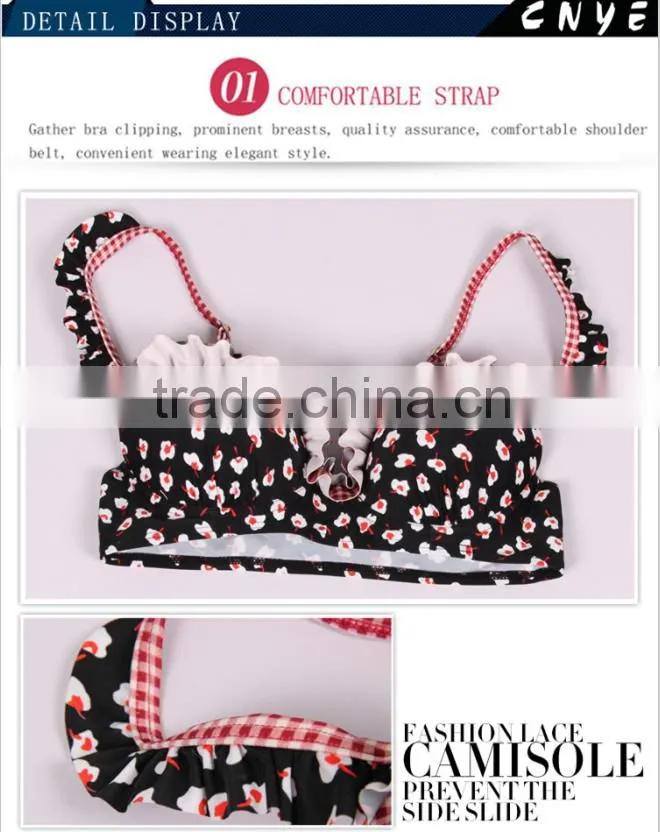 CNYE 2015 High Quality womens swimwear fashion one piece swimwear
