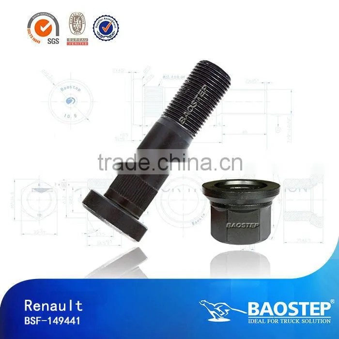 BAOSTEP Cheapest Price Tuv Certified Kinds Of Special Bolt For Renault