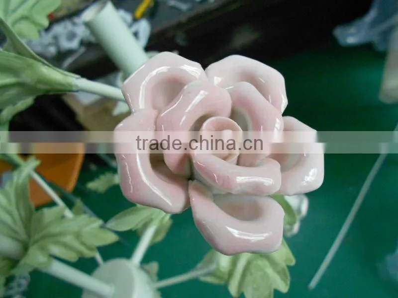 guzhen metal art frame chandelier table lamp