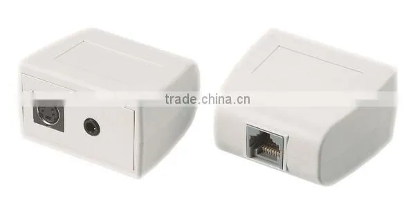 RJ45 8P8C UTP Jack to RCA Stereo and Composite Video Adapter