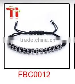 2016 New Mesh Magnetic Resin Material Stardust Bracelet Jewelry Black