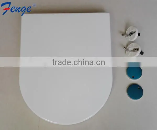 Urea Soft close toilet seat hinges for plastic water closet for elegant toilets