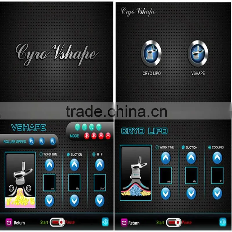 Physiotherapy freeze fat beauty equipment salon beauty equipment