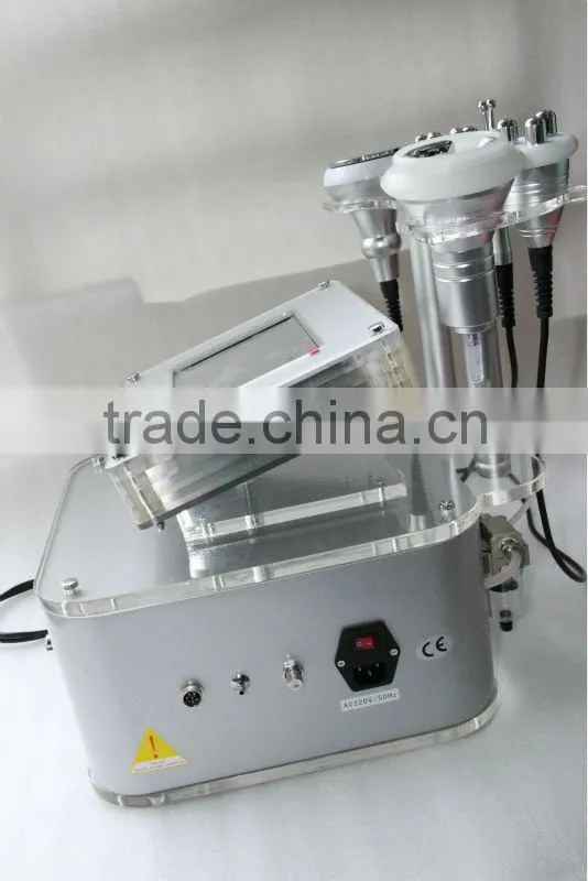Hot selling in Europe 5 in 1 rf vacuum cavitation ultrasonic machine,high effective cavitation equipment