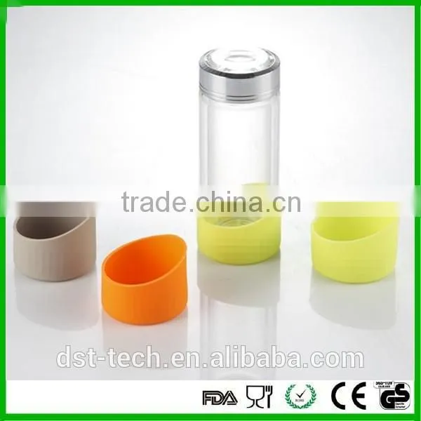 silicone cup lid animal hot water bottle cover coffee cup lid