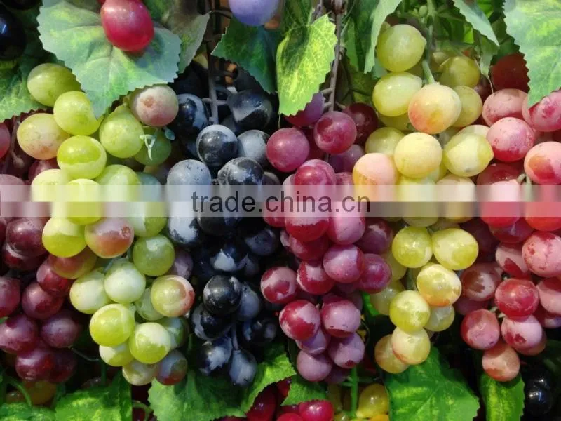 2014 new design emulation decorative grapes wholesale
