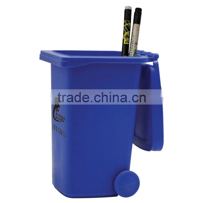 Recyle Mini Ash Bin Can Pen Holder
