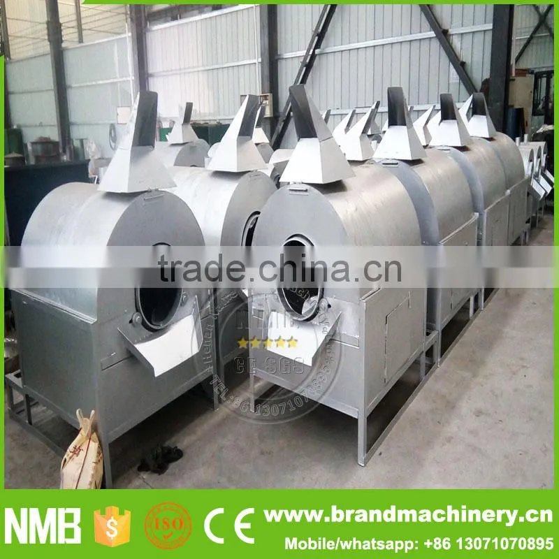 grain rice roasting machine, grain roaster machinery, cashew nut roasting machine