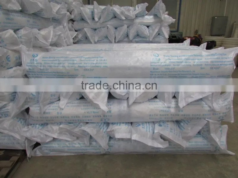 Saving water Concrete curing film