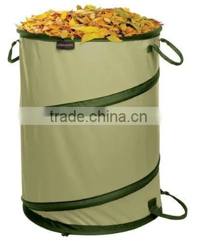 Garden leaf bag Fabric collapsible bucket Plant litter bag Pop-up folded bucket