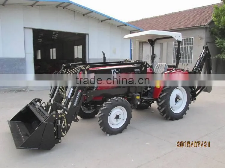 mini garden tractor with joystick control front loader for sale