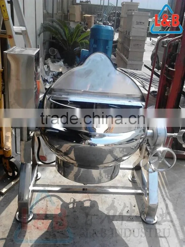 jacket kettle with agitator