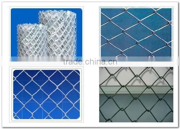 Good quality chain link fence ISO9001 joint venture company