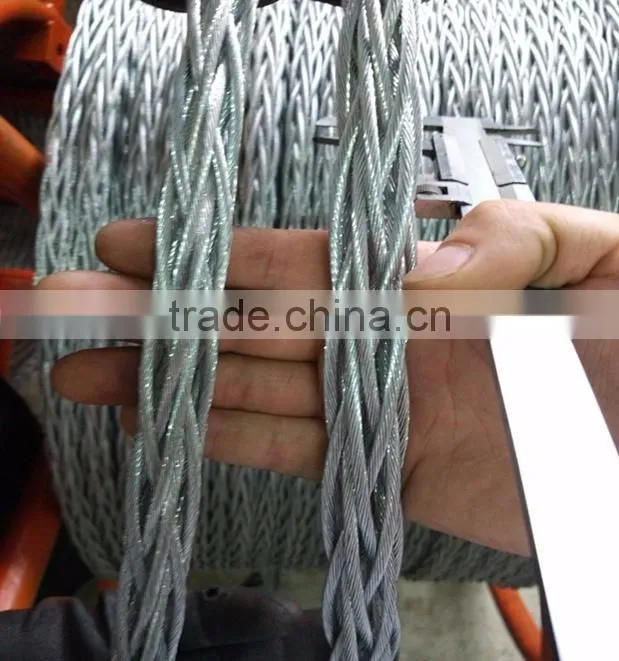 High Strength Anti-twisting Braided Steel Wire Rope 11mm Galvanized