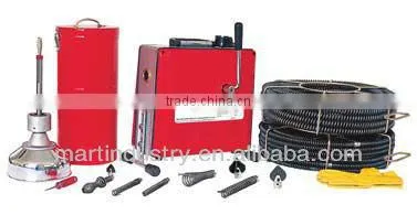 Power pipe cleaner pipe cleaning machine and pipe Drain Cleaner MTC-150