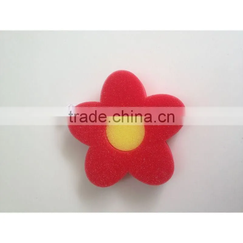 Flower shape bath sponge/ Soft Sponge for shower