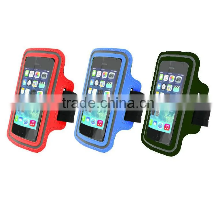 colorful rubber band arm Jogging Armband For Cell Phone