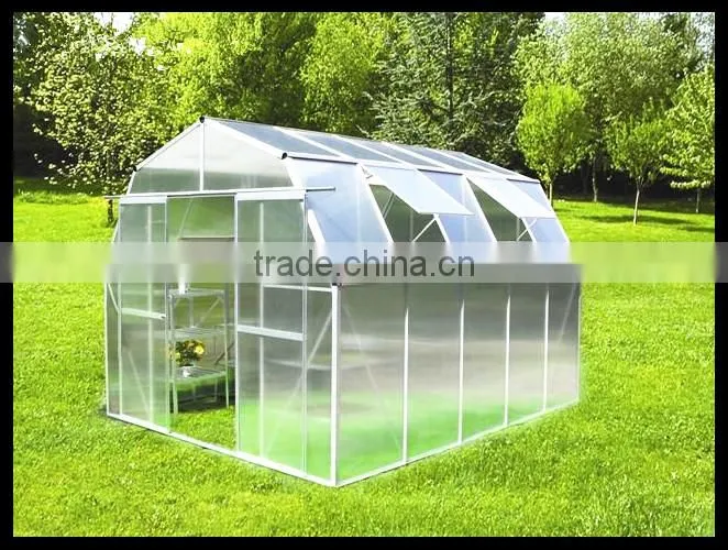 polycarbonate sheet for front wind shields and greenhouse