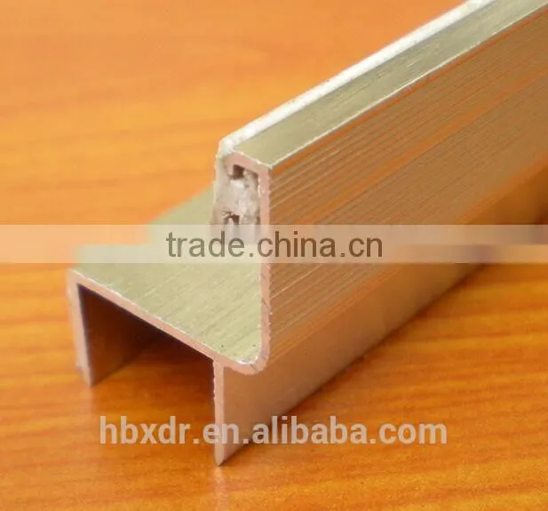 best quality toilet partition wall fitting aluminum profile