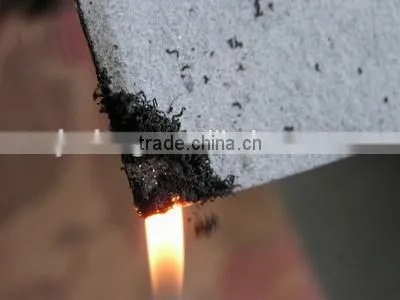 Graphite based fire rated seal strip for fire door