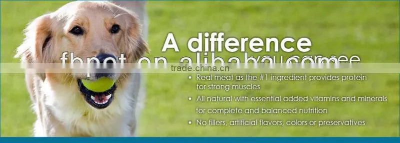 Original real beef pet dog food for all life stages