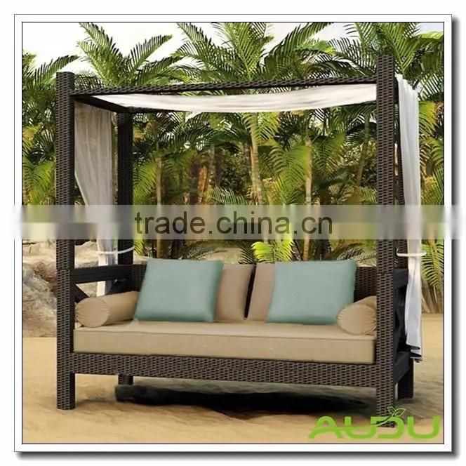 Audu Rattan Wicker Aluminium Outdoor Furniture Bed